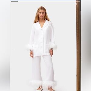 White Sleeper Pajamas
